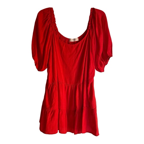 NWOT Beautiful Soul Women's Size B (18-20) Red Top - Picture 2 of 16